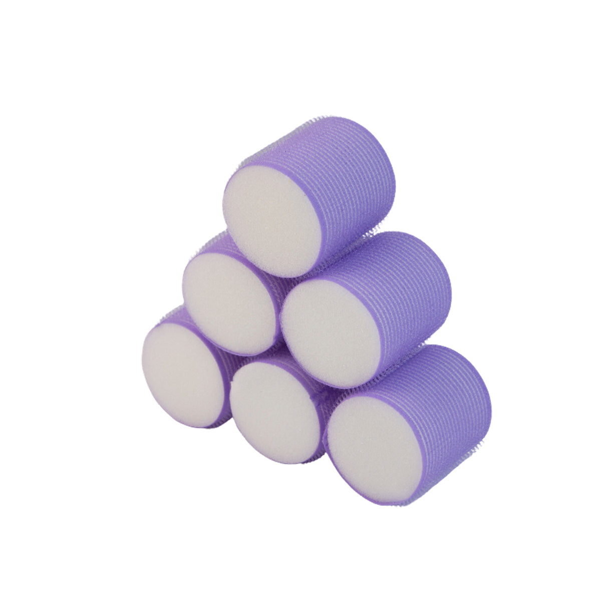 Nascita Süngerli Cırtlı Bigudi 55 x 63 mm 6'lı NASBIGUDI062