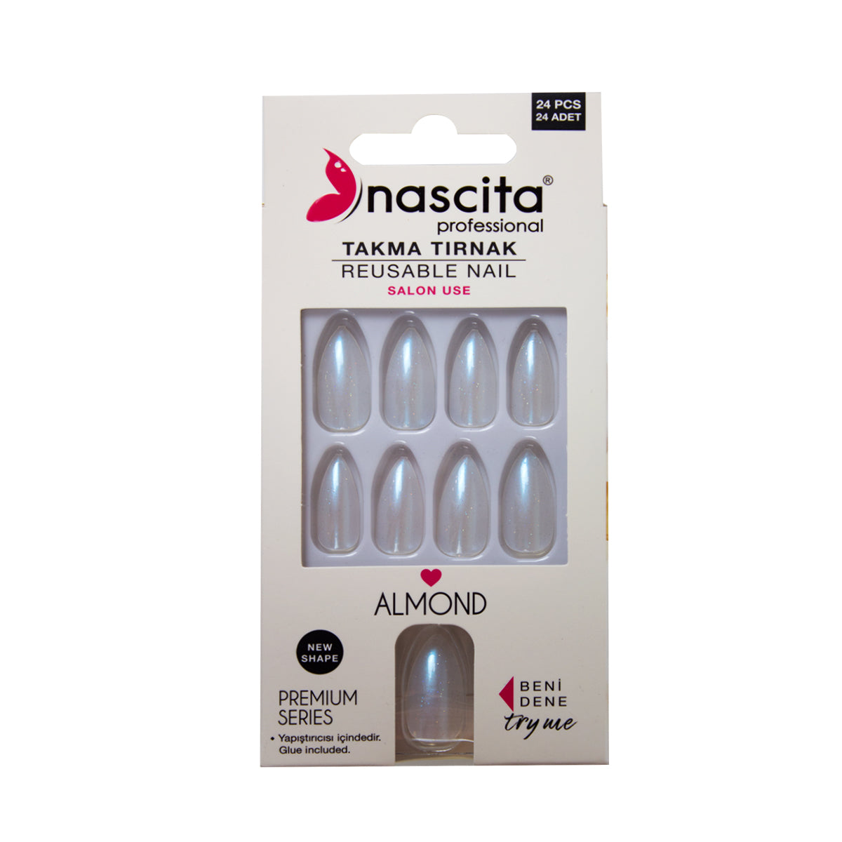 Nascita Hologram Takma Tırnak 24'Lü Set NASNAIL00199