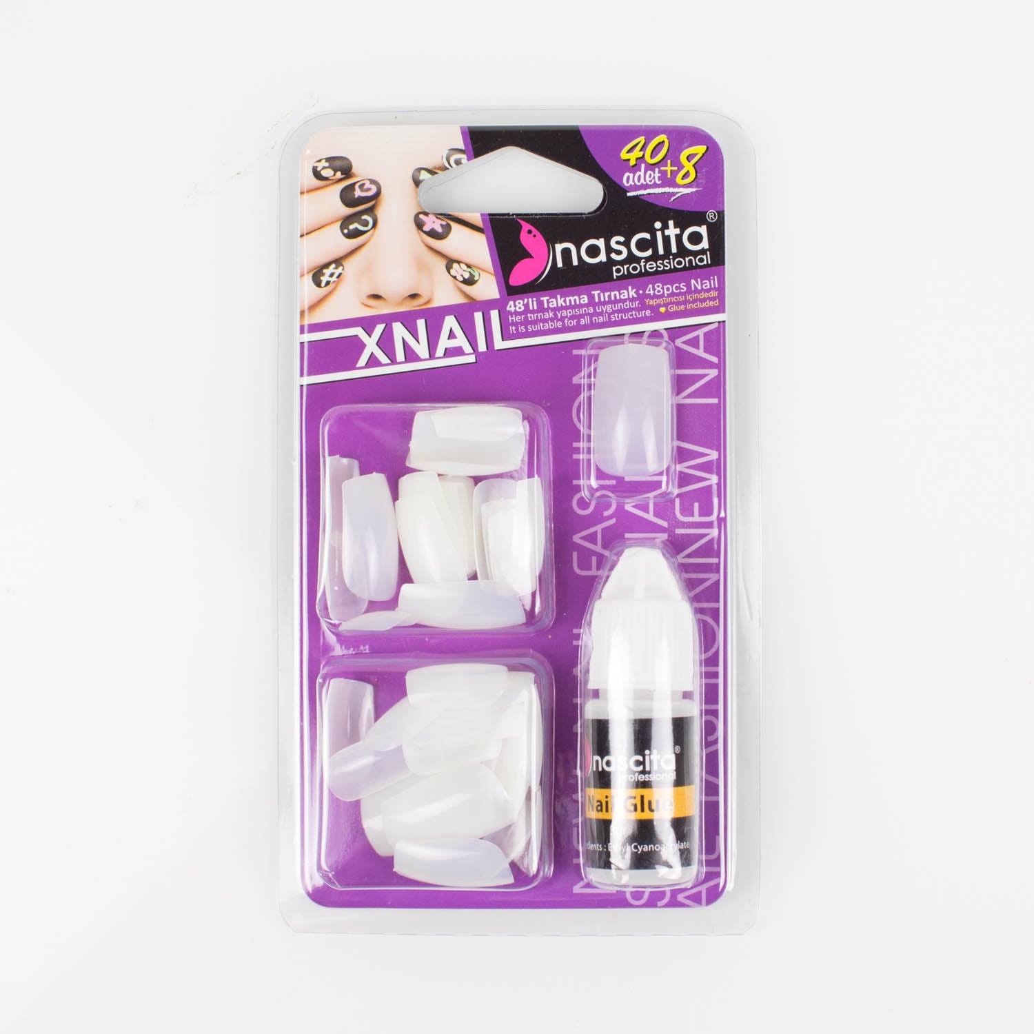 Nascita Xnail Takma Tırnak 48’li Set NASNAIL00115