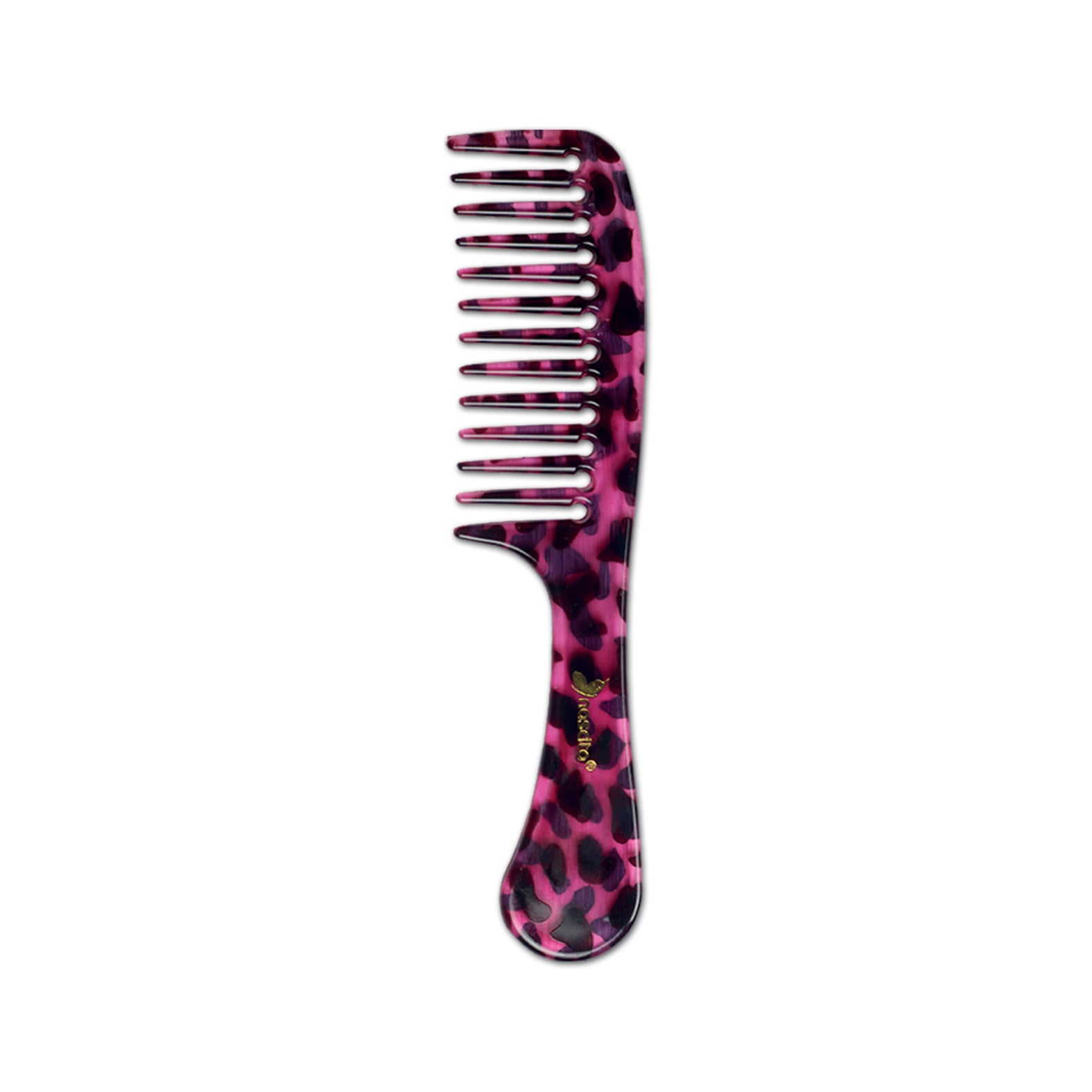 Nascita Pembe Leopar Desenli Saç Tarağı NASTRKXX0039