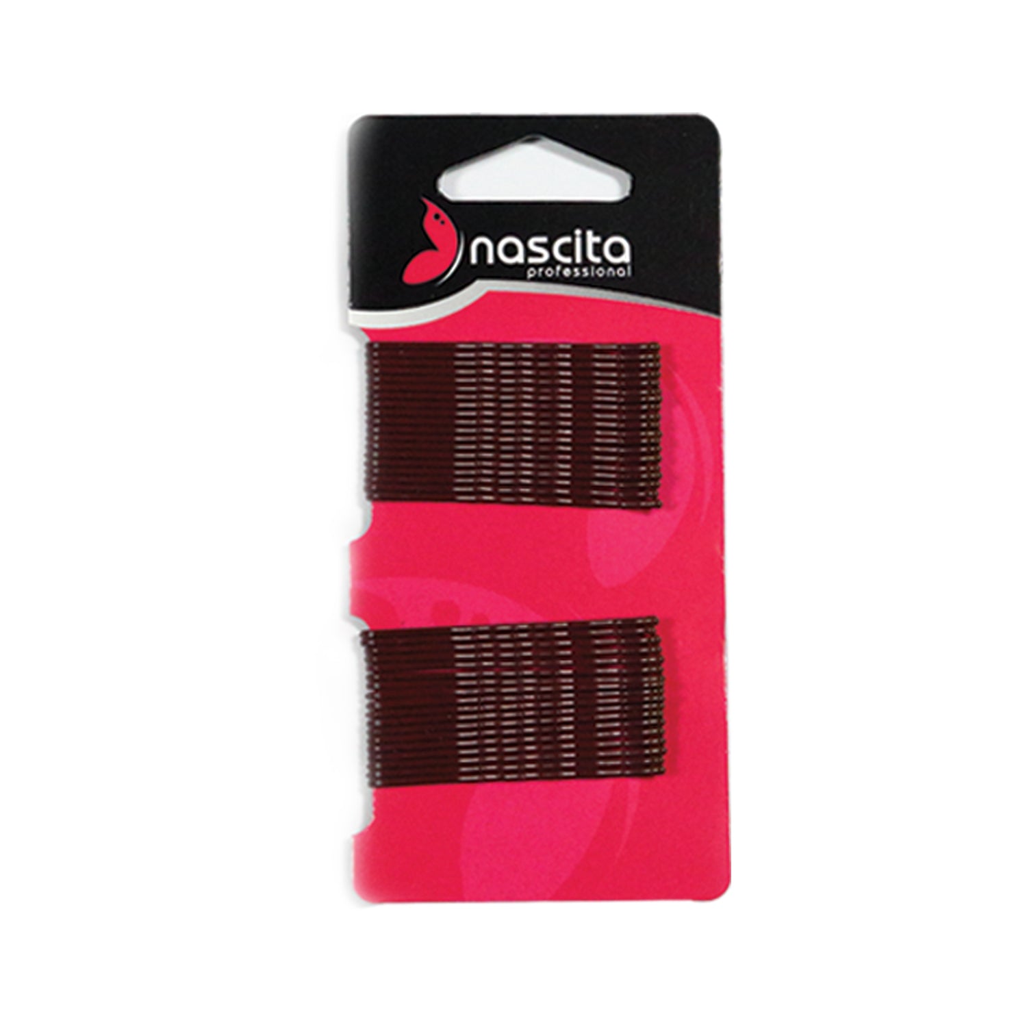 Nascita Kahverengi Topuzlu Tel Saç Tokası 36'lı Paket NASTOKA00005