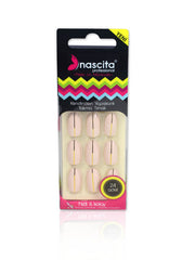 Nascita Badem Kendinden Yapışkanlı Takma Tırnak 24’lü Set NASNAILX0017