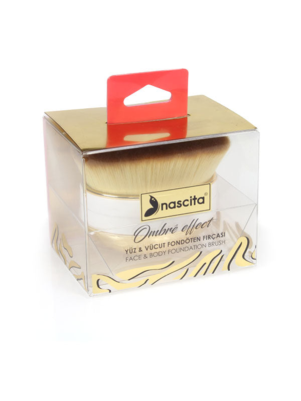 Nascita Bronzy Glow Yüz ve Vücut Fondöten Makyaj Fırçası NASBRUSH0249