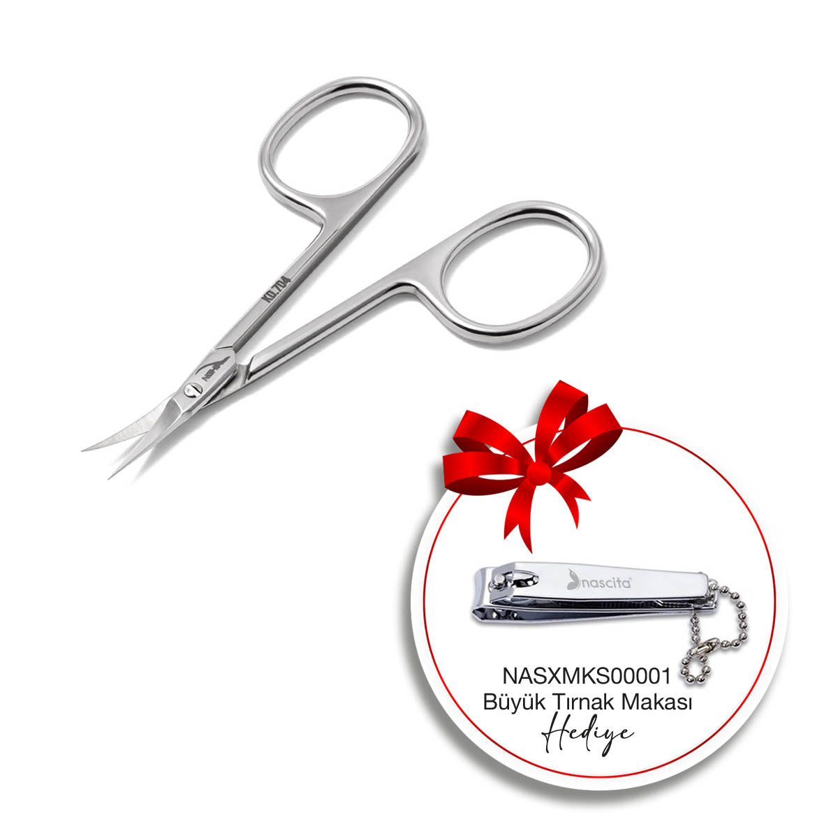 Nghia NGHİA KD-704 TIRNAK ETİ MAKASI 91 MM