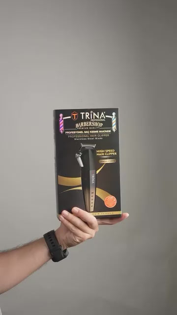 Videoyu yükle: Trina Profesyonel Saç Kesme Makinesi TRNSACKS0074