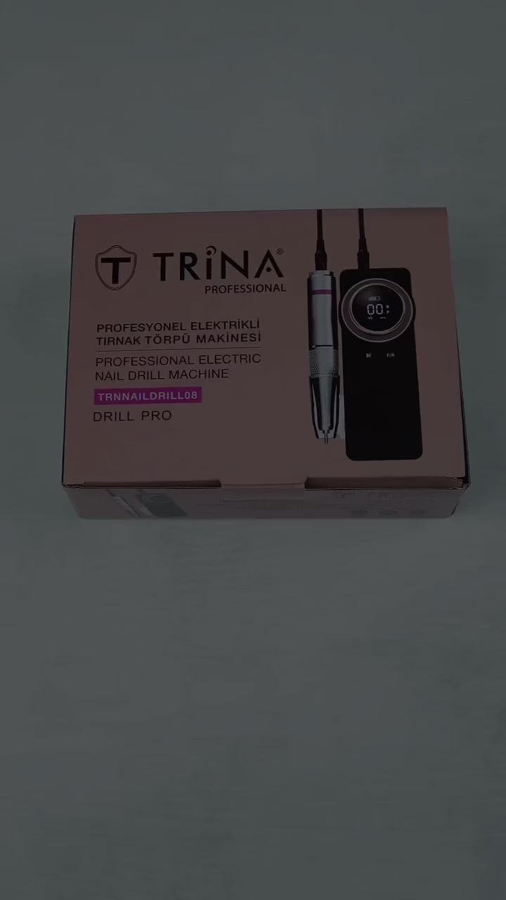 Videoyu yükle: Trina Profesyonel Tırnak Törpü Makinesi TRNNAILDRILL08
