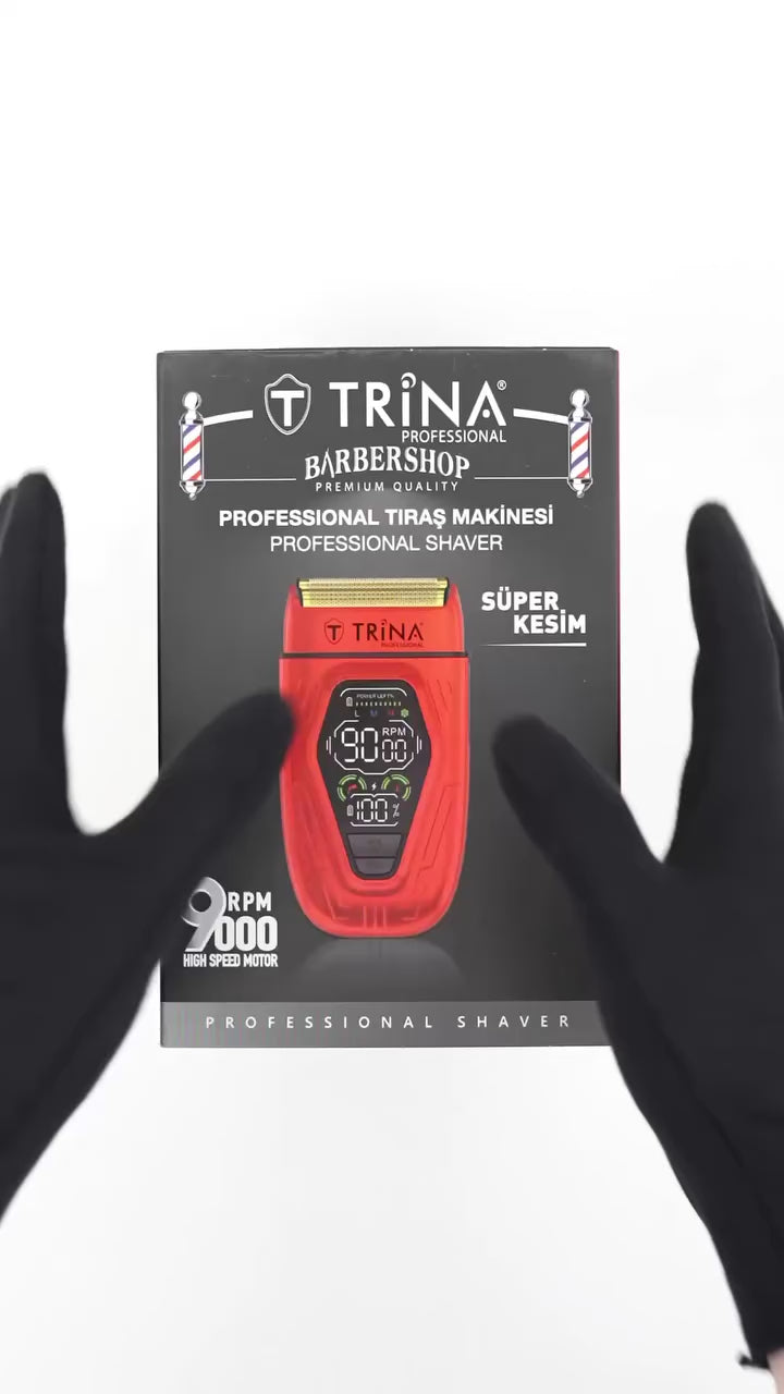 Videoyu yükle: Trina Profesyonel Tıraş Makinesi Sarı TRNSKLKS0014YL