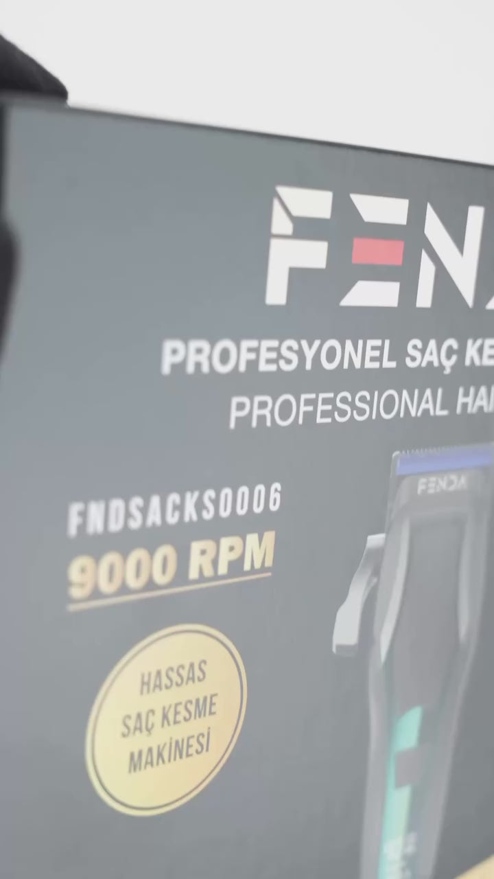 Videoyu yükle: Fenda Profesyonel Saç Kesme Makinesi Yeşil FNDSACKS0006GR