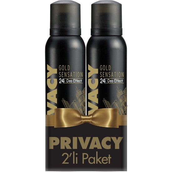 PRIVACY GOLD  MEN DEO 2X150
