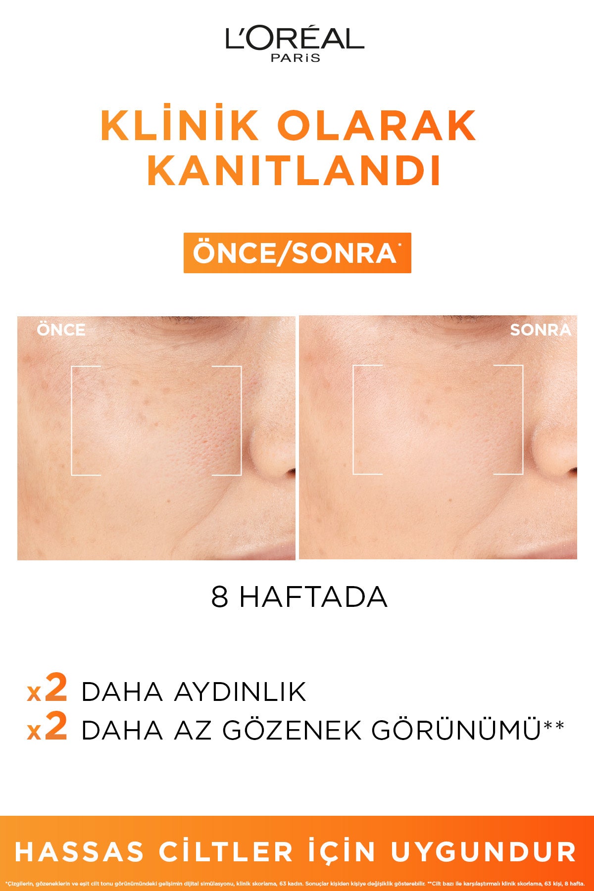 Revitalift Clinical %12 Saf C Vitamini Aydınlatıcı, Ton Eşitleyici, Gözenek Karşıtı Serum 30 ml