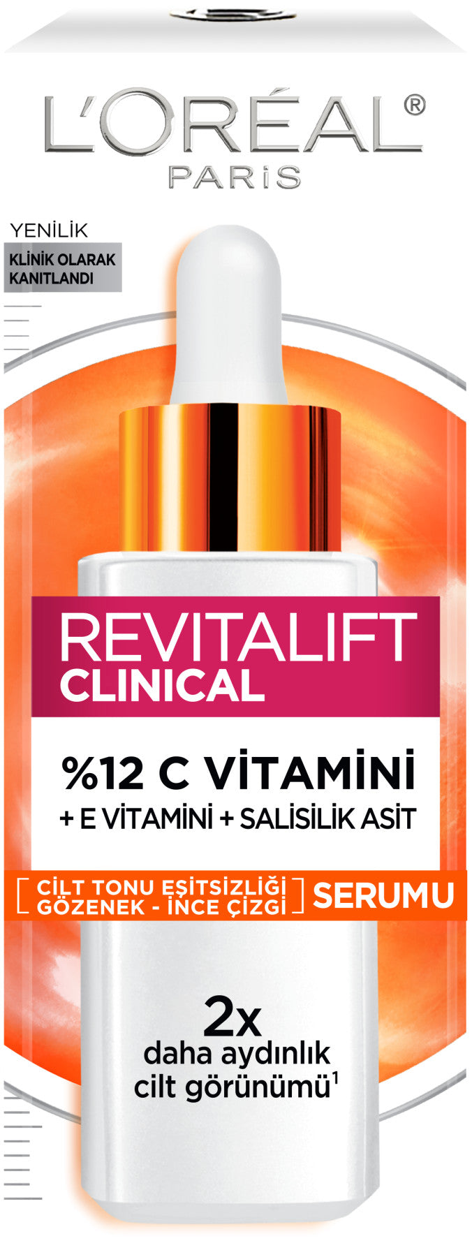 Revitalift Clinical %12 Saf C Vitamini Aydınlatıcı, Ton Eşitleyici, Gözenek Karşıtı Serum 30 ml