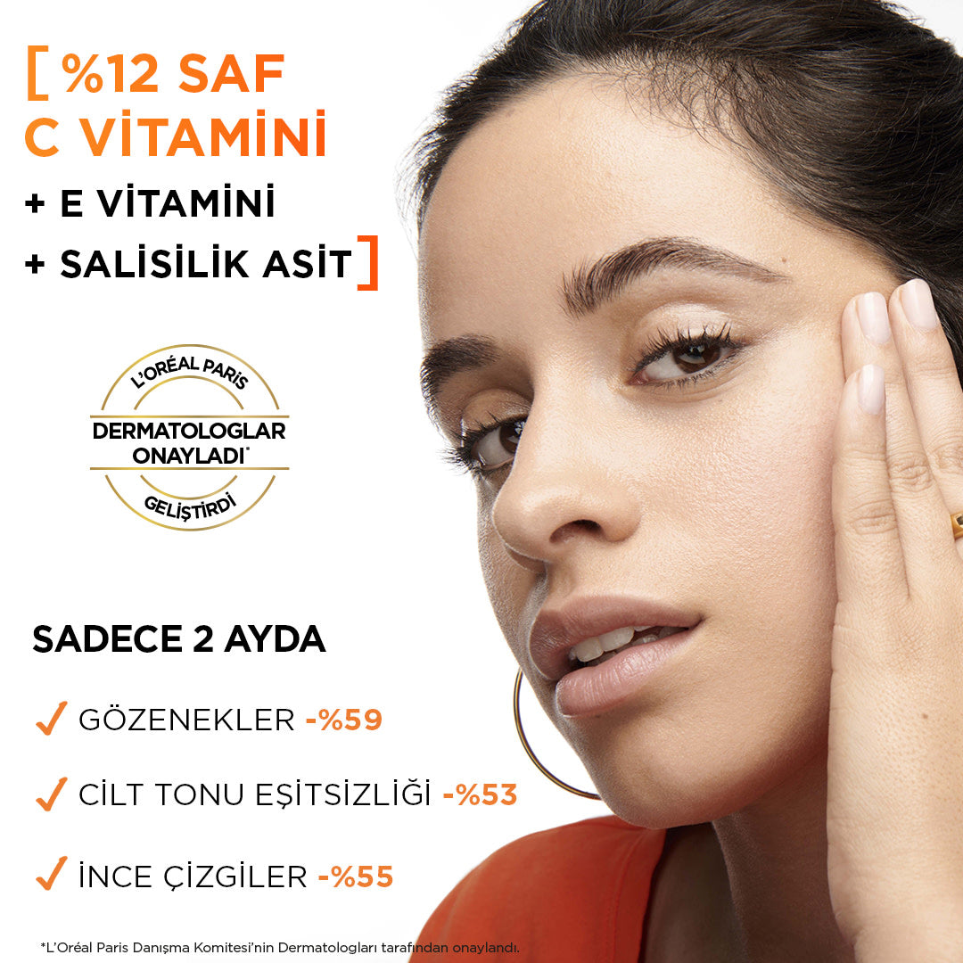 Revitalift Clinical %12 Saf C Vitamini Aydınlatıcı, Ton Eşitleyici, Gözenek Karşıtı Serum 30 ml