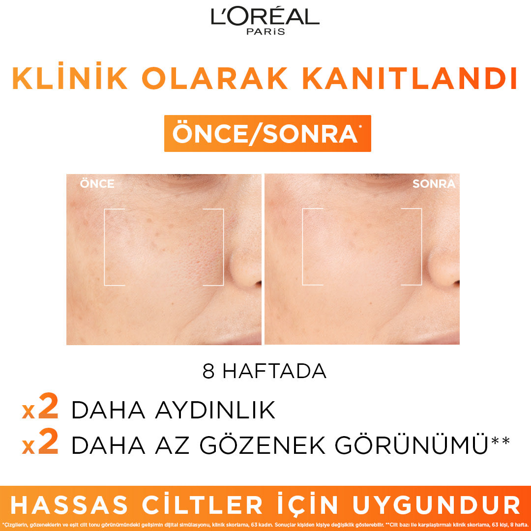 Revitalift Clinical %12 Saf C Vitamini Aydınlatıcı, Ton Eşitleyici, Gözenek Karşıtı Serum 30 ml