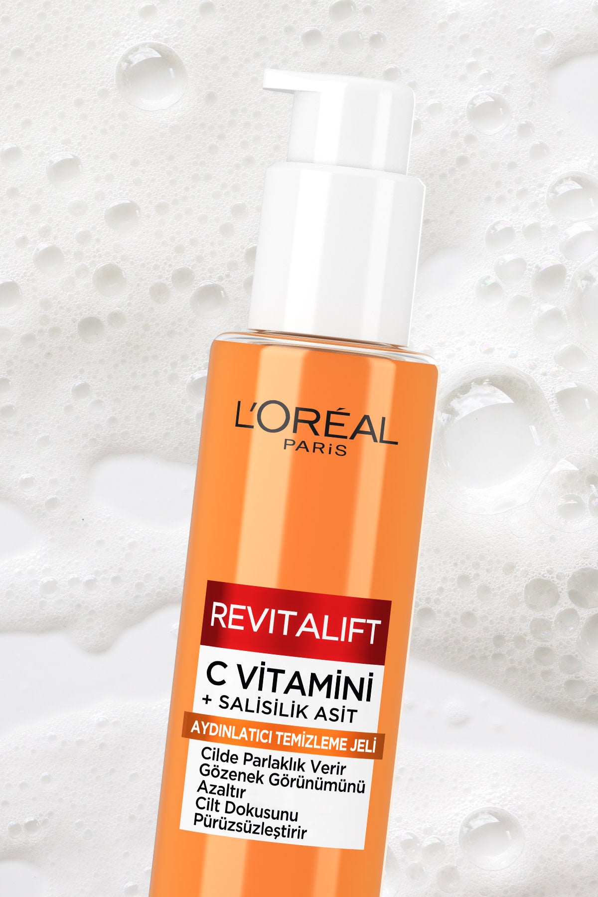 Revitalift Clinical [C vitamini + Salisilik Asit] Gözenek Karşıtı, Aydınlatıcı Temizleme Jeli