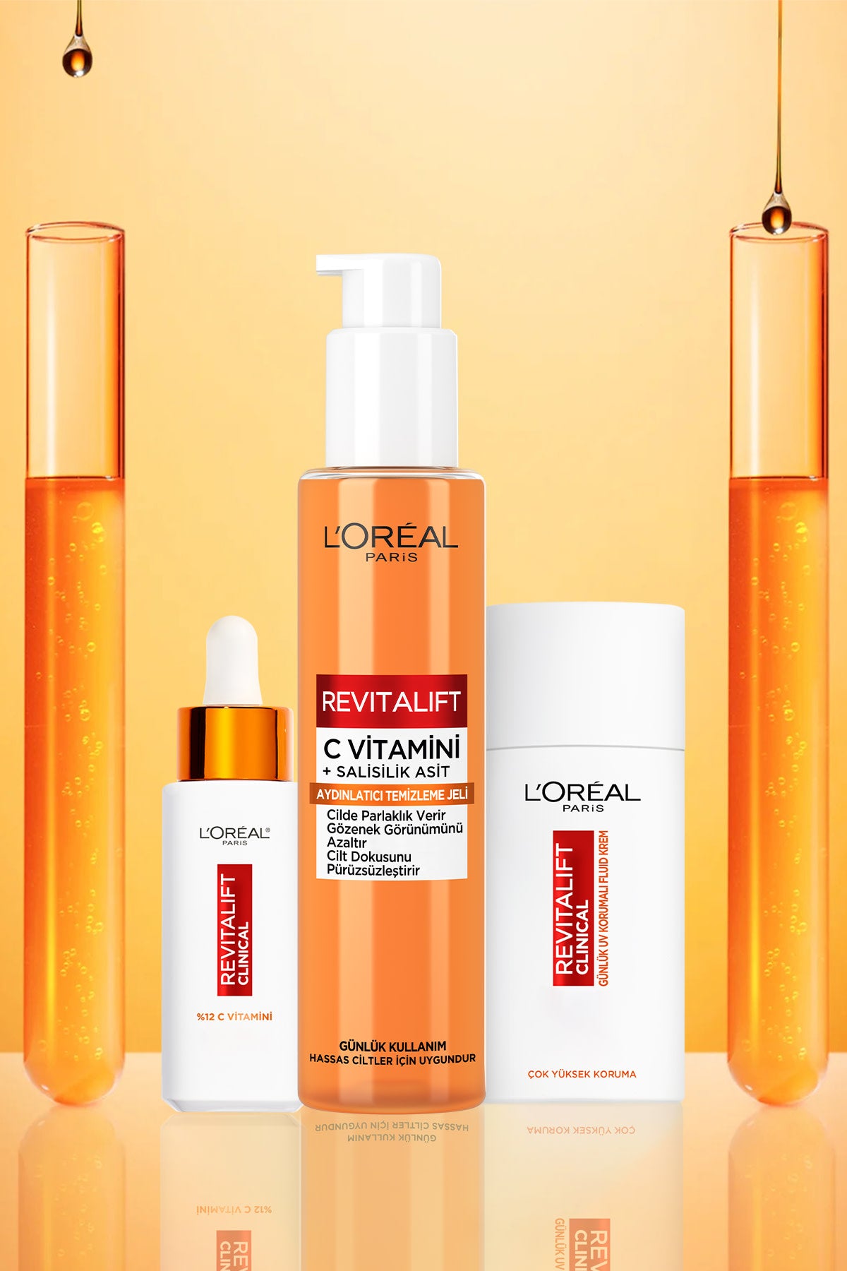 Revitalift Clinical [C vitamini + Salisilik Asit] Gözenek Karşıtı, Aydınlatıcı Temizleme Jeli