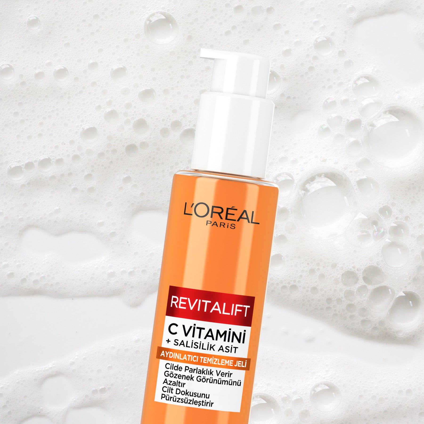 Revitalift Clinical [C vitamini + Salisilik Asit] Gözenek Karşıtı, Aydınlatıcı Temizleme Jeli