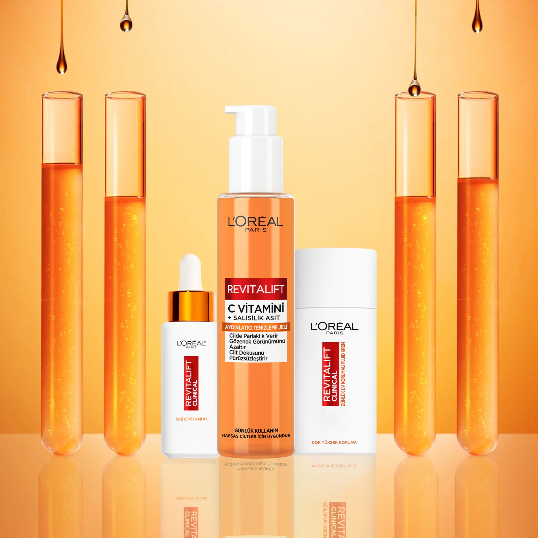 Revitalift Clinical [C vitamini + Salisilik Asit] Gözenek Karşıtı, Aydınlatıcı Temizleme Jeli