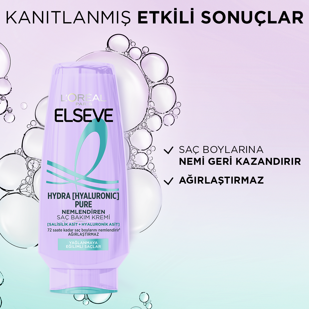 ELSEVE 250 ML SAÇ KREMİ PURE