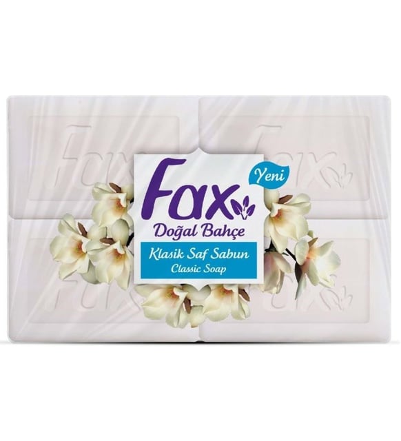 FAX BEYAZ KALIP SABUN 125GR  4*10