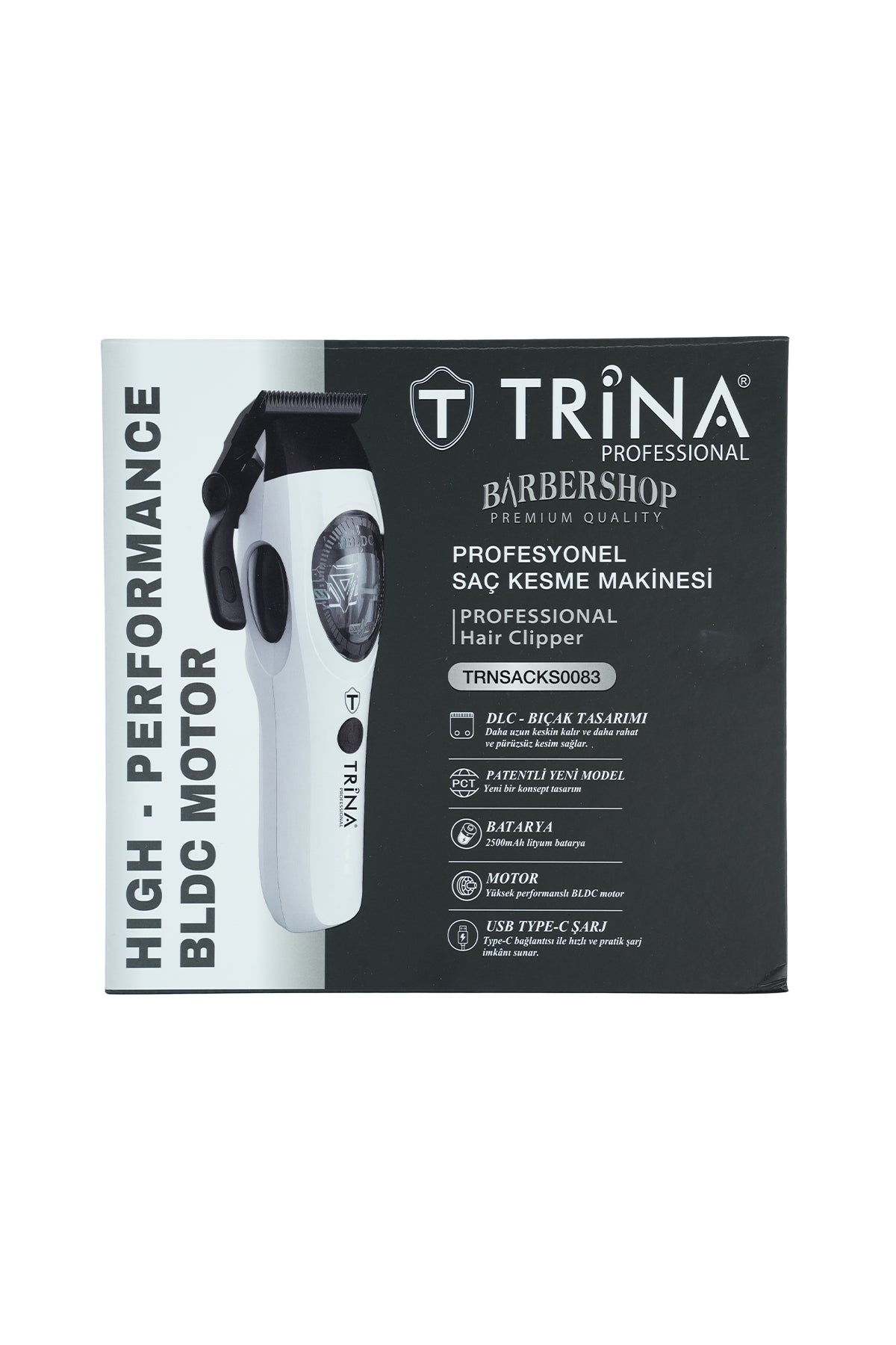 Trina Saç Kesme Makinesi Beyaz TRNSACKS0083WH