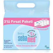 SEBAMED BEBE ISLAK TEMİZLEME MENDİLİ 3x54 LÜ