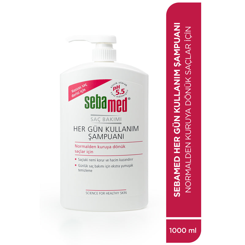 SEBAMED ŞAMPUAN HERGÜN 1000 ML