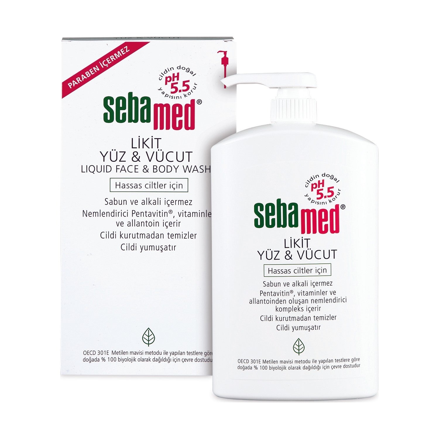SEBAMED LIKID YÜZ & VÜCUT 1000 ML