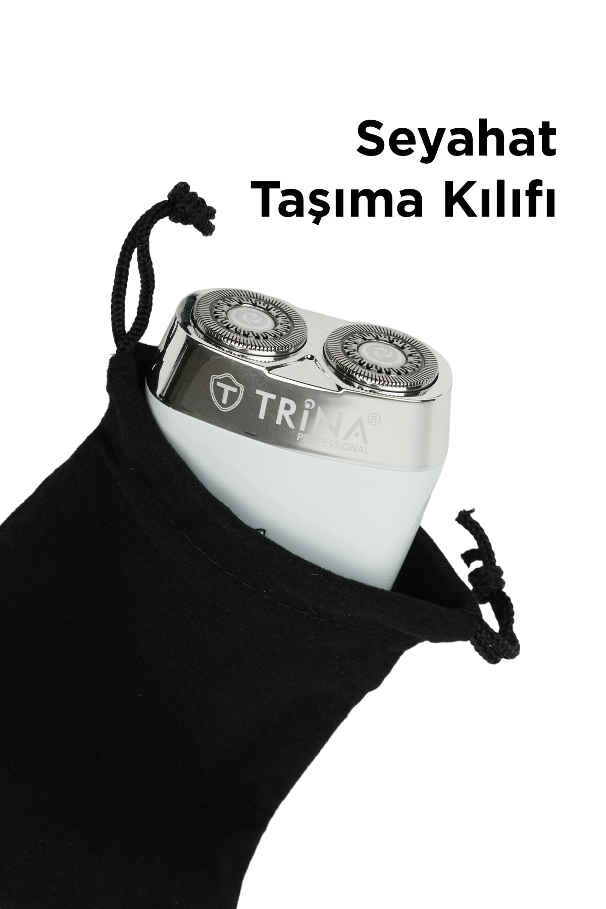 Taşınabilir Mini Tıraş Makinesi Beyaz TRNSKLKS0021NBL