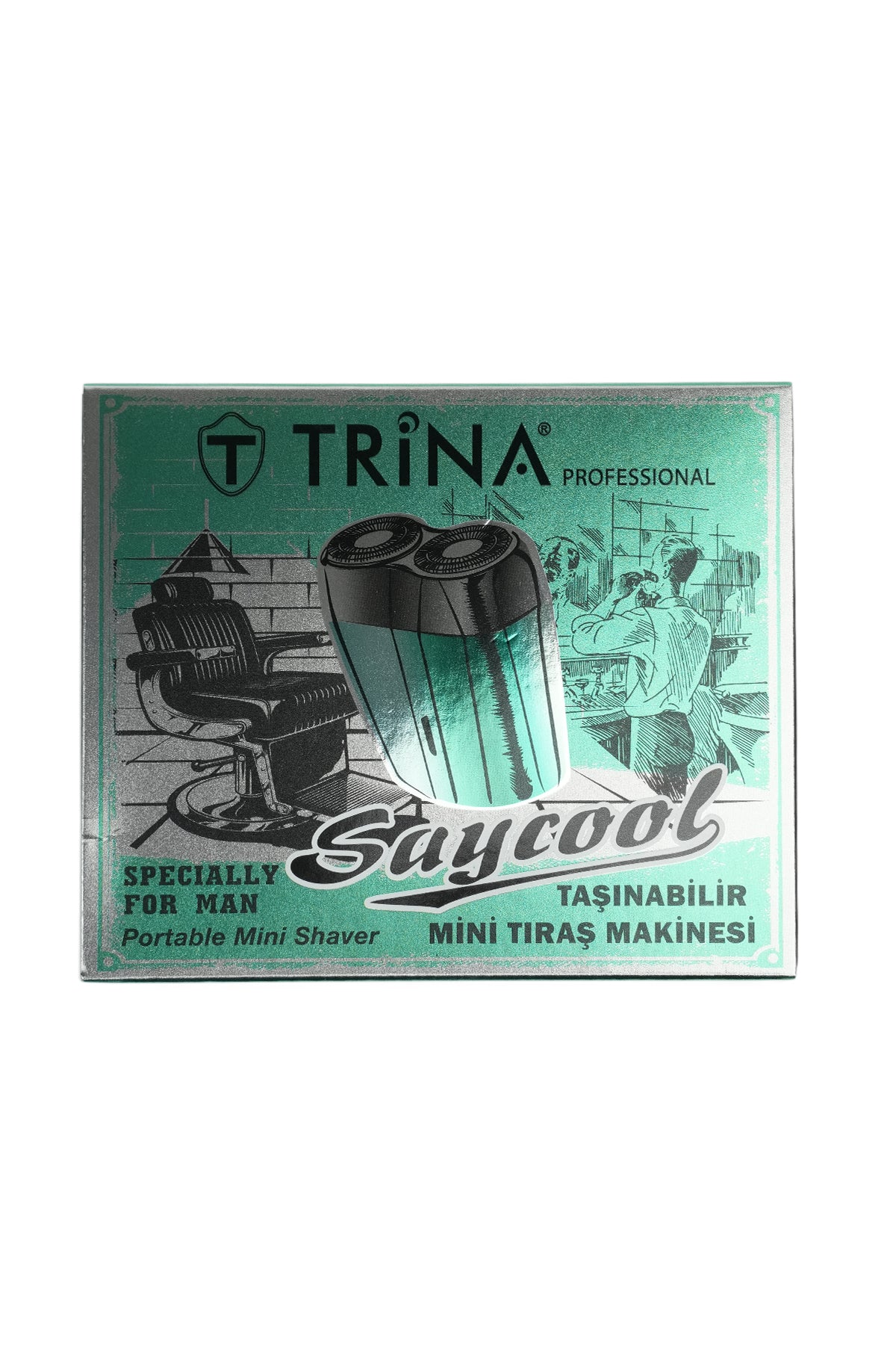 Taşınabilir Mini Tıraş Makinesi Beyaz TRNSKLKS0021NBL