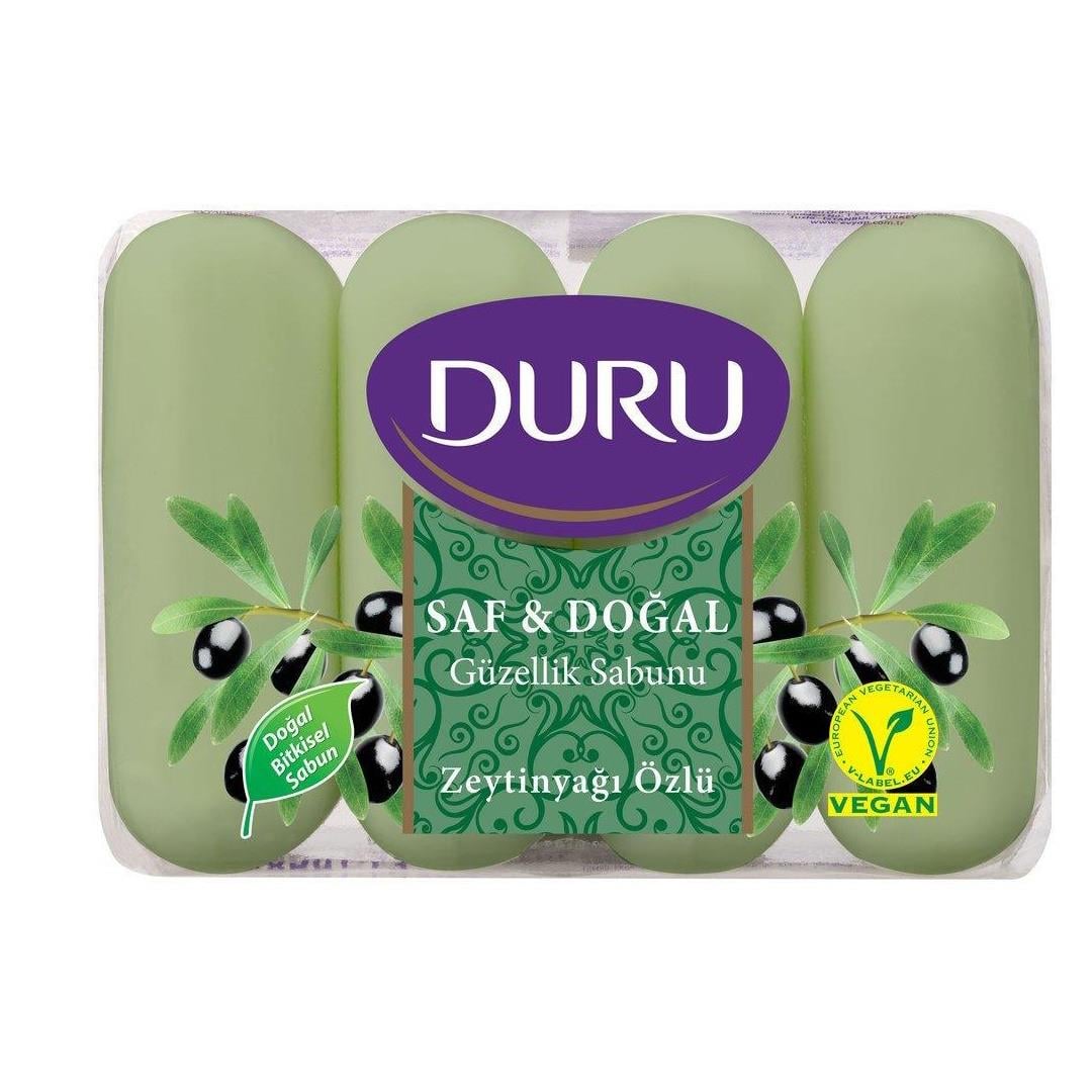 DURU SAF& DOGAL ZEYTIN YAGLI ECO 70 G(4x24)