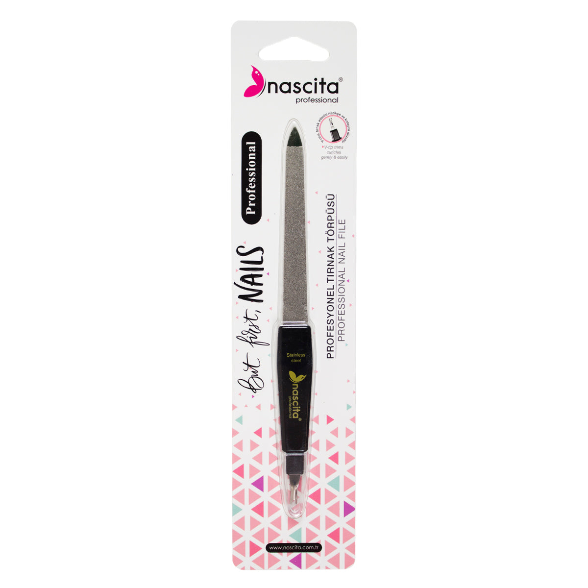 Nascita Tırnak Törpüsü ve Tırnak Eti Sıyırıcı 17 cm NASTORPU0005