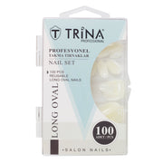 Trina Long Oval Takma Tırnak 100'lü Kutulu TRNNAIL0002