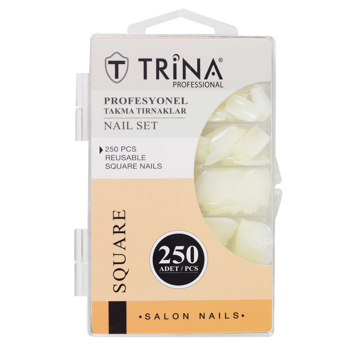 Trina Square Takma Tırnak 250'li Kutulu TRNNAIL0010