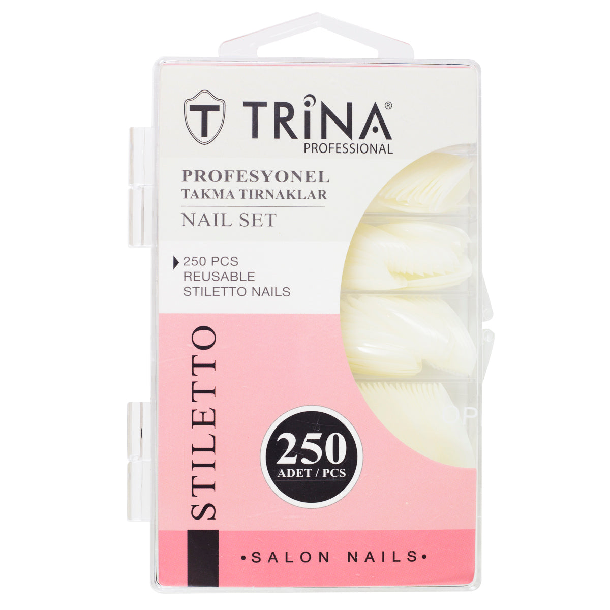 Trina Stiletto Takma Tırnak 250'li Kutulu TRNNAIL0007