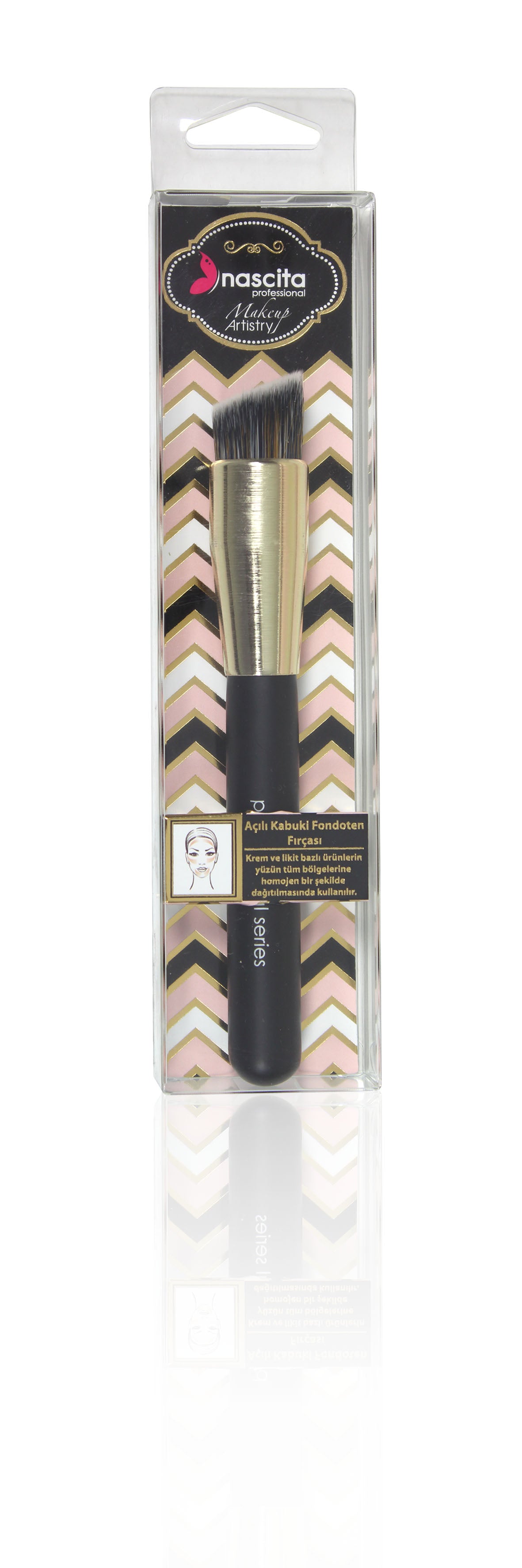 Trina Artist Açılı Kabuki Fondöten Fırçası TRNBRUSH0119A