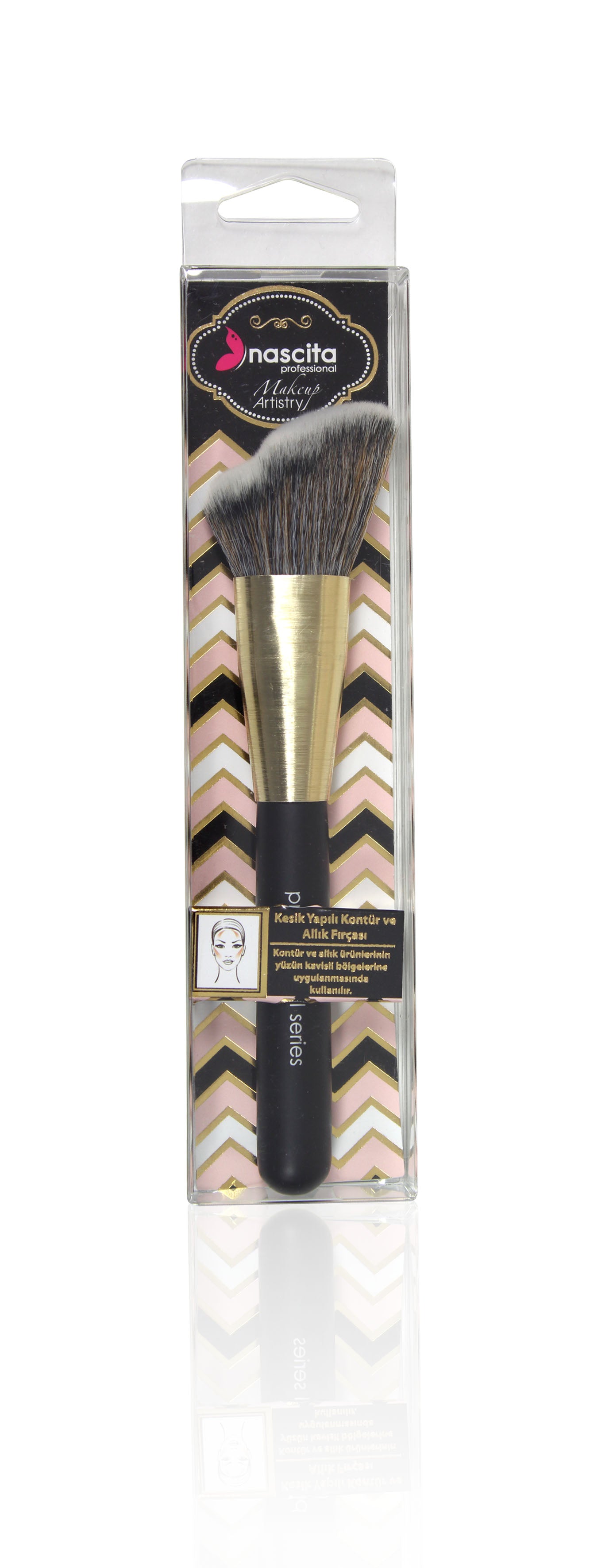 Trina Artist Kontür ve Allık Makyaj Fırçası TRNBRUSH0113A