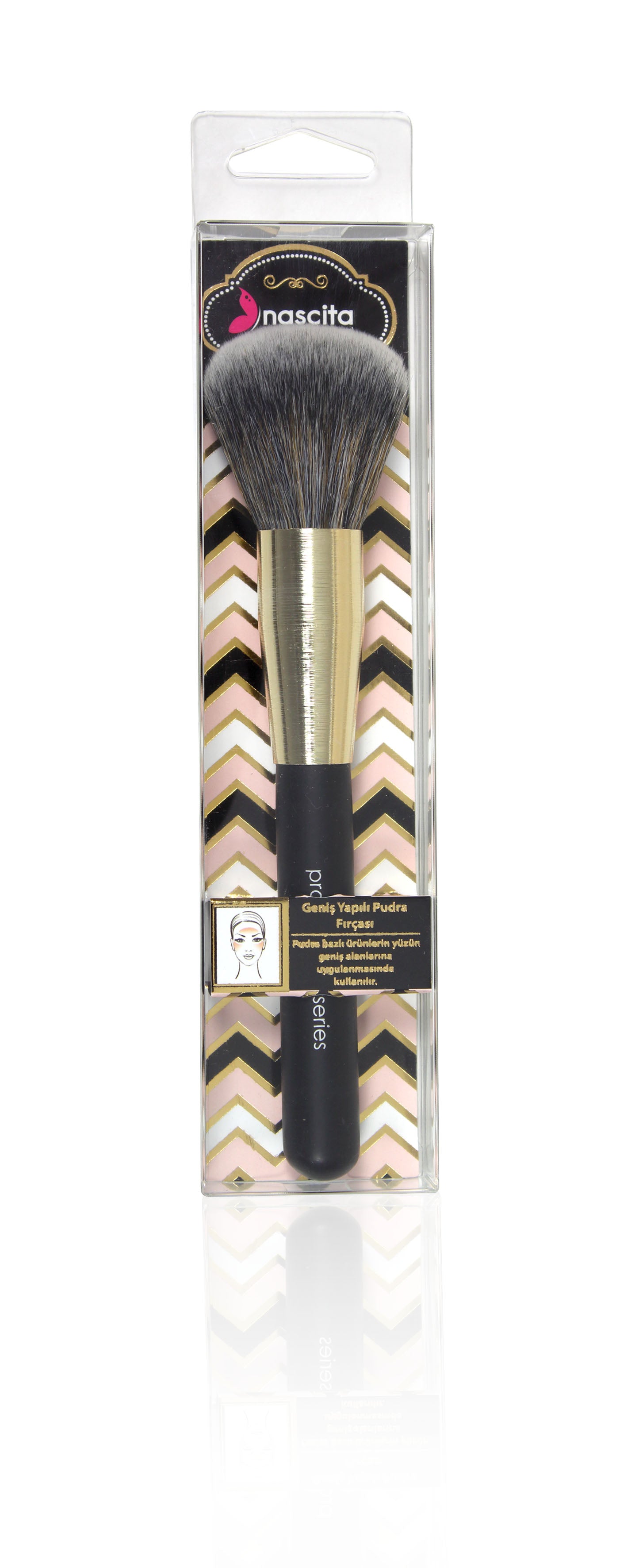 Trina Artist Oval Yapılı Geniş Pudra Fırçası TRNBRUSH0111A
