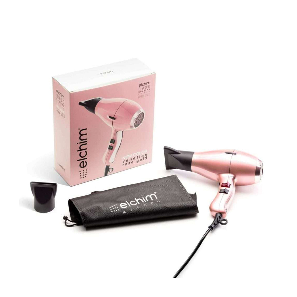 Elchim 3900 Light Ionic Profesyonel Fön Makinesi Rose TRNSACKR0035ROSE