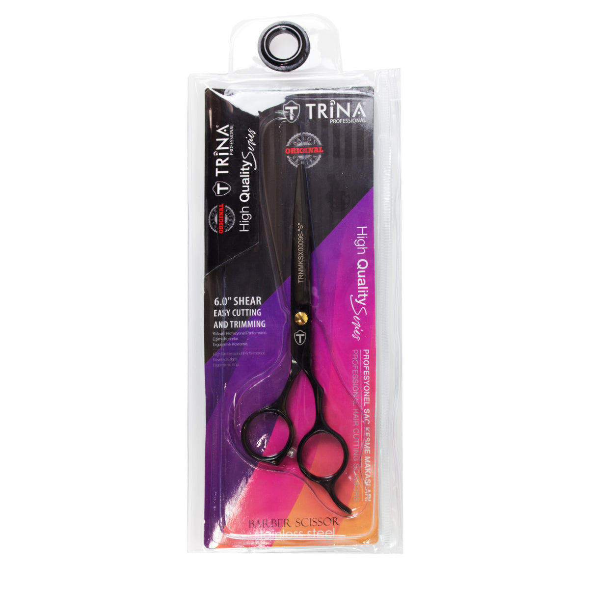 Trina Profesyonel Berber Makası 6" TRNMKSX00096