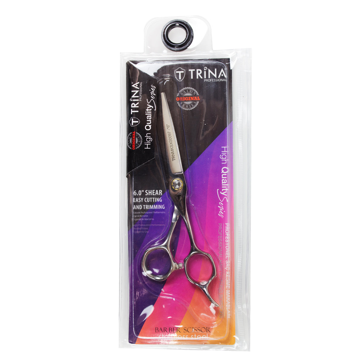 Trina Profesyonel Berber Makası 6" TRNMKSX00097