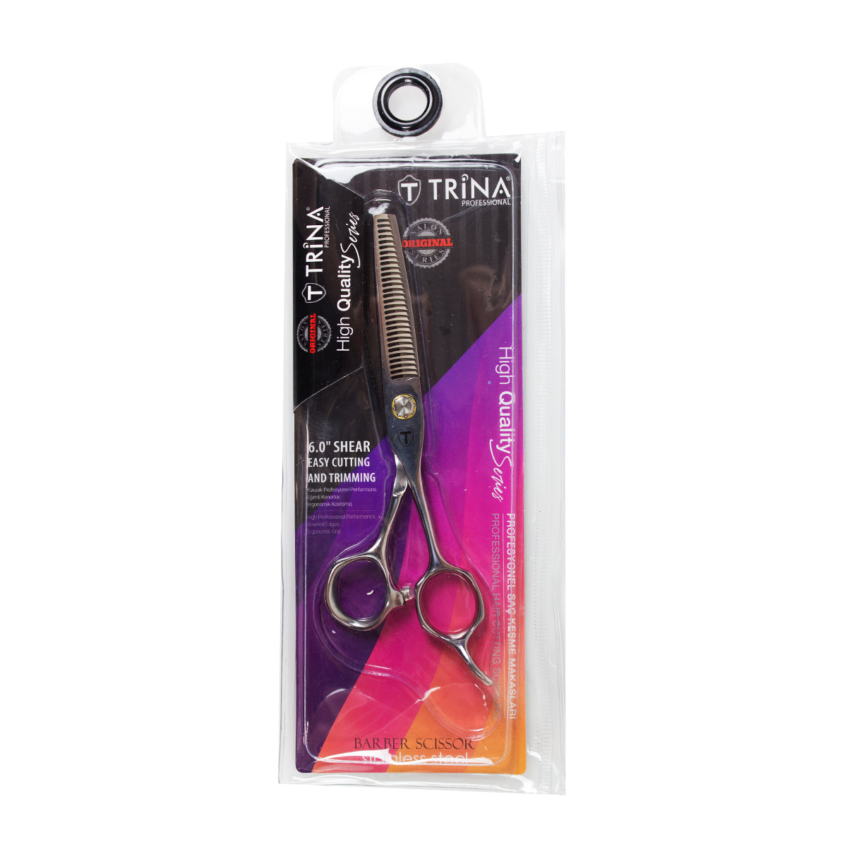 Trina Profesyonel Efle Makası 6" TRNMKSX00098
