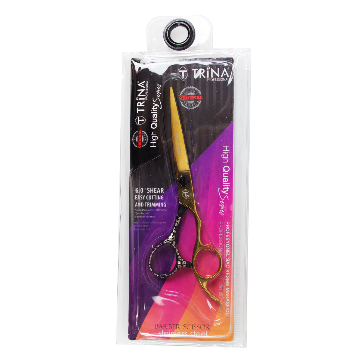 Trina Profesyonel Berber Makası 6" TRNMKSX00101