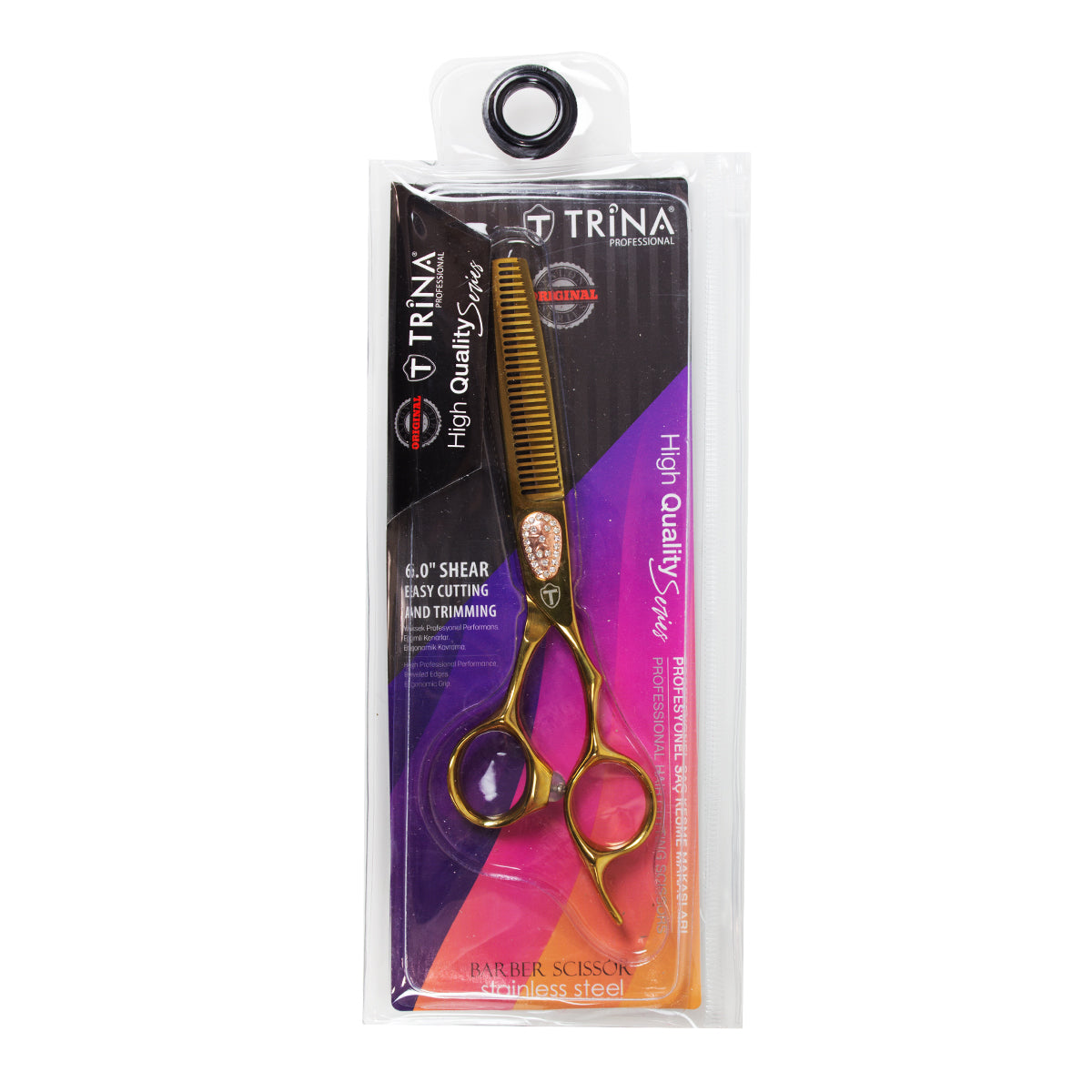 Trina Profesyonel Efle Makası 6" TRNMKSX00104