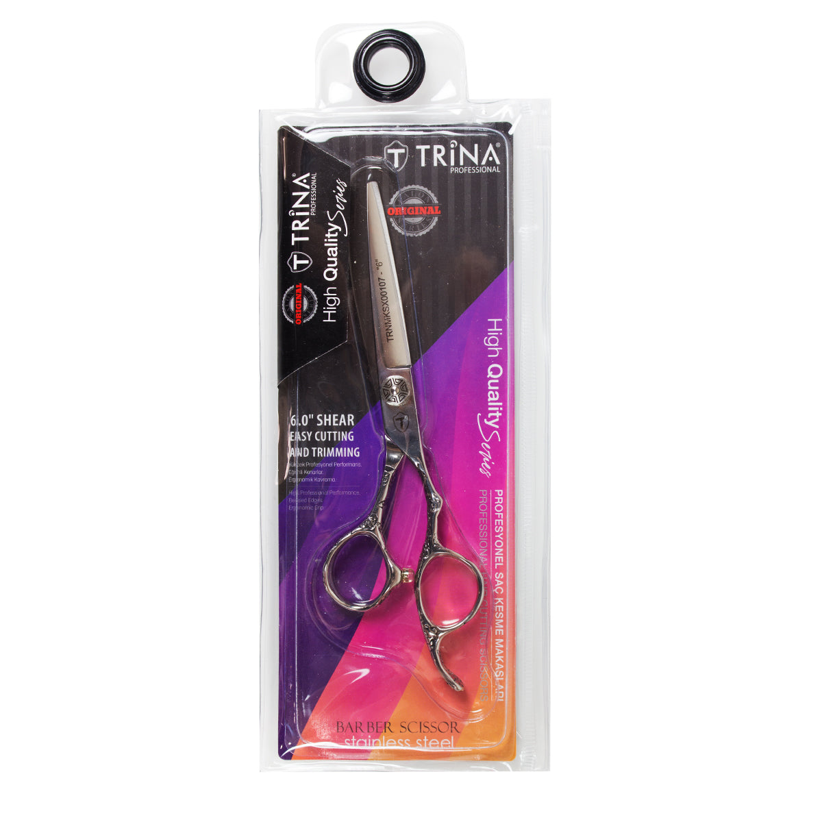 Trina Profesyonel Berber Makası 6" TRNMKSX00107