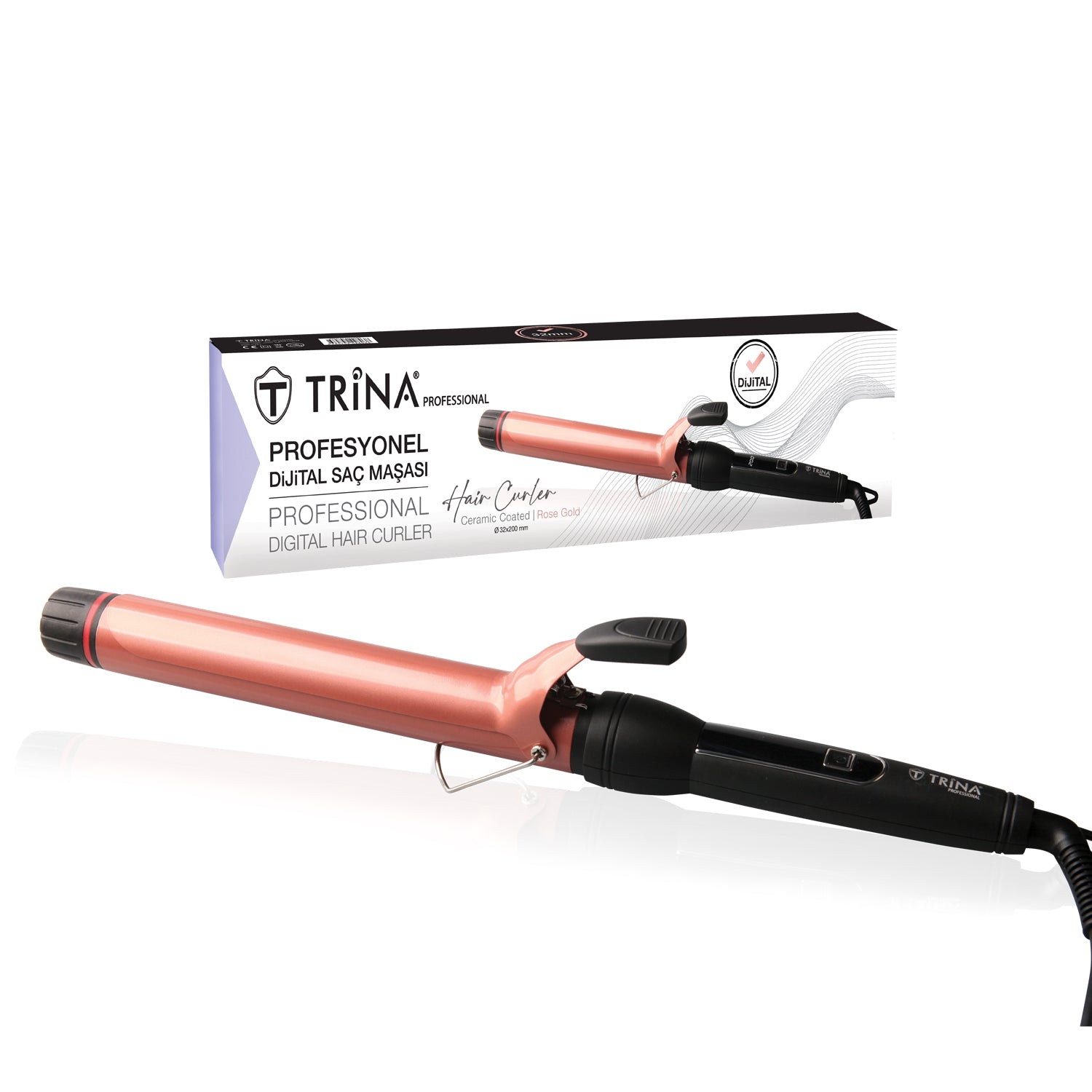 Trina Profesyonel Saç Maşası 32 Mm TRNSACMS0082