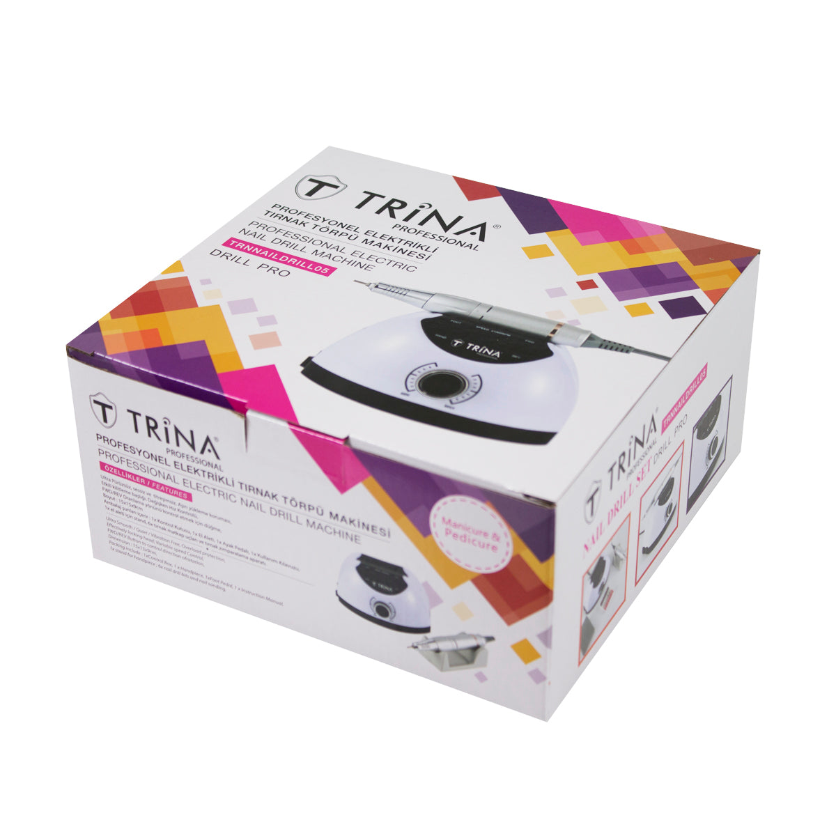 Trina Profesyonel Tırnak Törpü Makinesi TRNNAILDRILL05