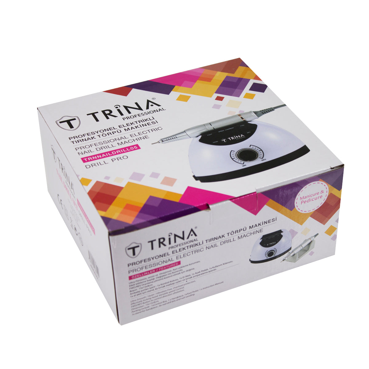 Trina Profesyonel Tırnak Törpü Makinesi TRNNAILDRILL05