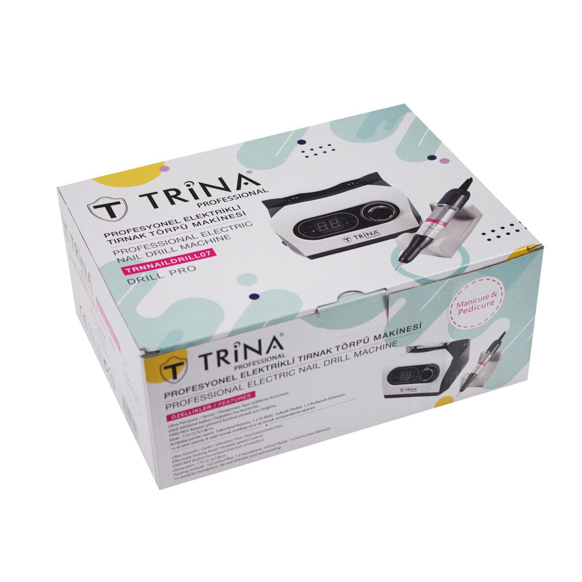 Trina Profesyonel Tırnak Törpü Makinesi TRNNAILDRILL07