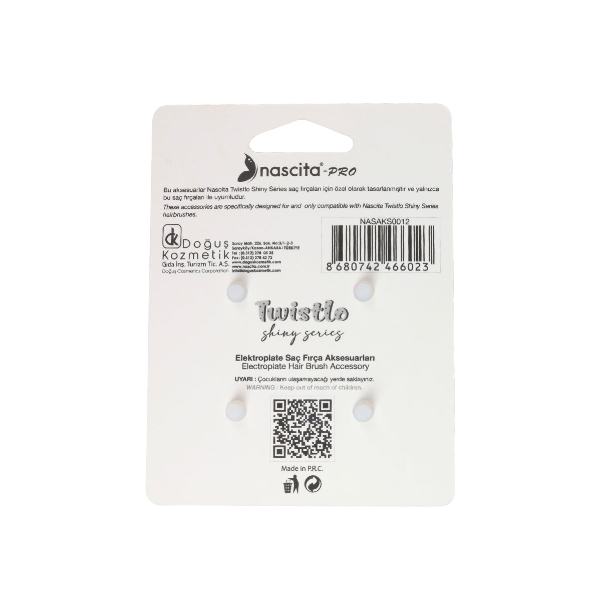 Twistlo Shiny Series Saç Fırça Aksesuarı