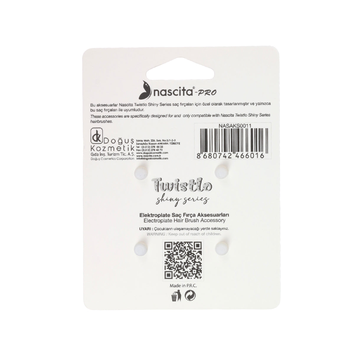 Twistlo Shiny Series Saç Fırça Aksesuarı